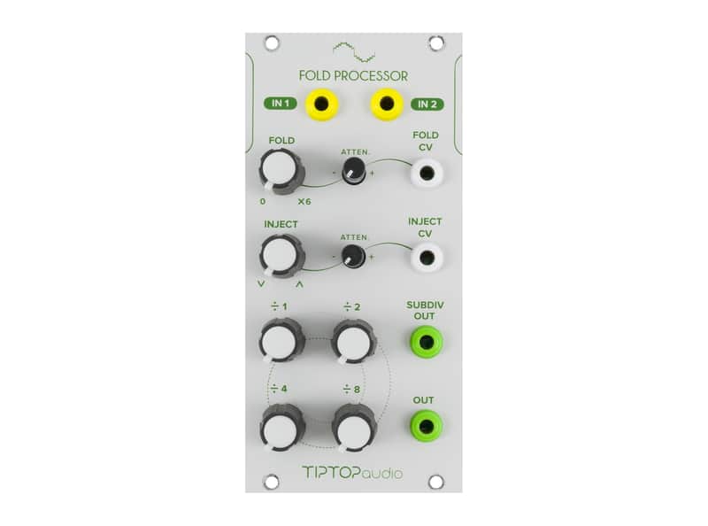 Tiptop Audio Fold Processor (White) [USED] image 1