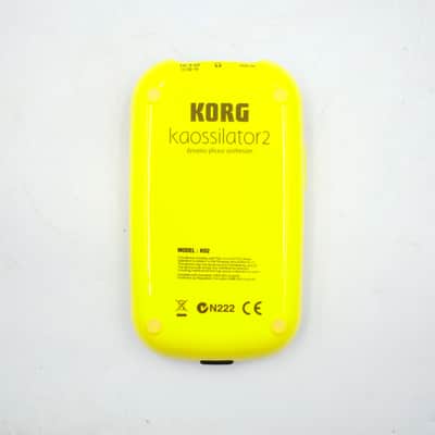 Korg KO2 Kaossilator 2 Yellow Dynamic Phrase Synthesizer 013395 image 6