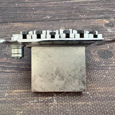 80s Floyd Rose Made in Germany Tremolo Bridge Chrome image 9