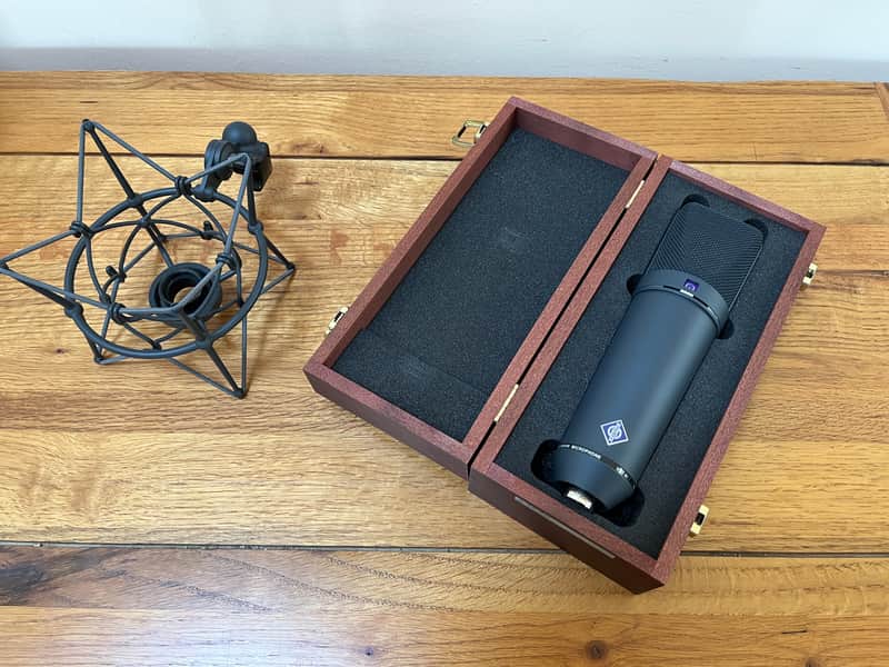 Neumann U 87 ai Studio Set w/ Neumann Shockmount - Pristine Condition image 1