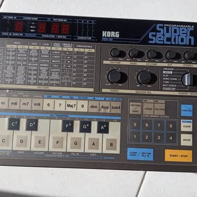 Korg Korg PSS-50 Programmable Super Section Synthesizer / Drum Machine 1984 - Grey
