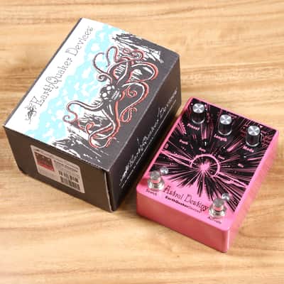 EarthQuaker Devices Astral Destiny Octal Octave Reverberation Odyssey 2021 - Present - Black on Pink image 1