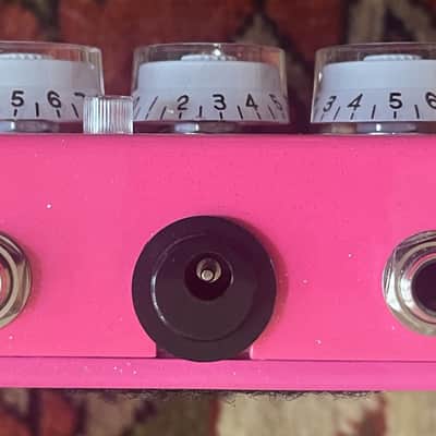 Caroline Guitar Company Alpha Gain 2023 - Sparkle Pink image 6