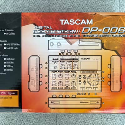 TASCAM DP-006 6-Track Digital Pocketstudio Recorder 2013 - Present - Black image 2