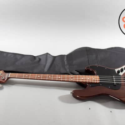 2010 Fender Japan Jazz Bass ‘62 Reissue JB62-WAL – Walnut Finish | Black Chrome Hardware | 100% Original | Gig Bag image 2
