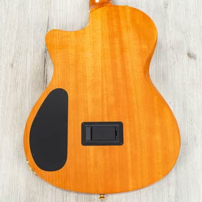 Mint Cordoba Stage Electric Nylon String Guitar, Pau Ferro Fretboard, Natural Amber image 5