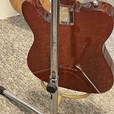 classic vibe 70s Squier Tele Thinline Natural Glossed Maple Neck image 5