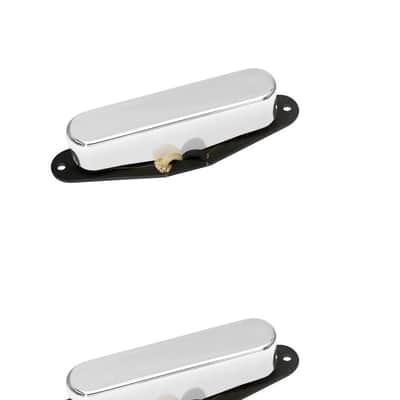 DiMarzio DP417 Area T Single Coil Neck Strat Pickup - Chrome- NEW image 3