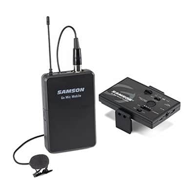 Samson Go Mic Mobile Wireless Lavalier Microphone System for Mobile Video image 2