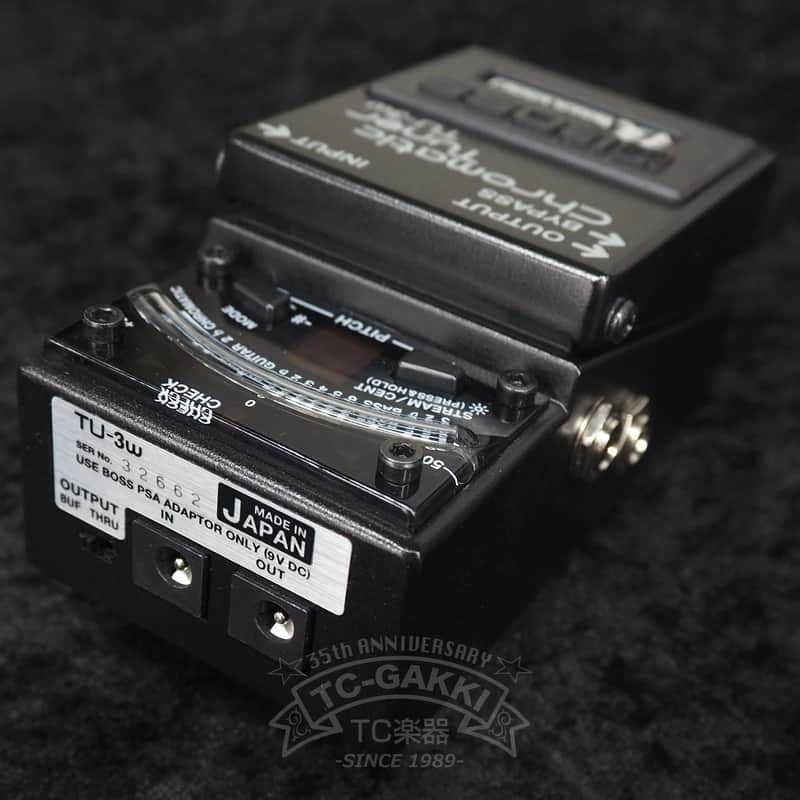 BOSS TU-3W Chromatic Tuner(WAZA CRAFT/JAPAN/Silver Screw) | Reverb