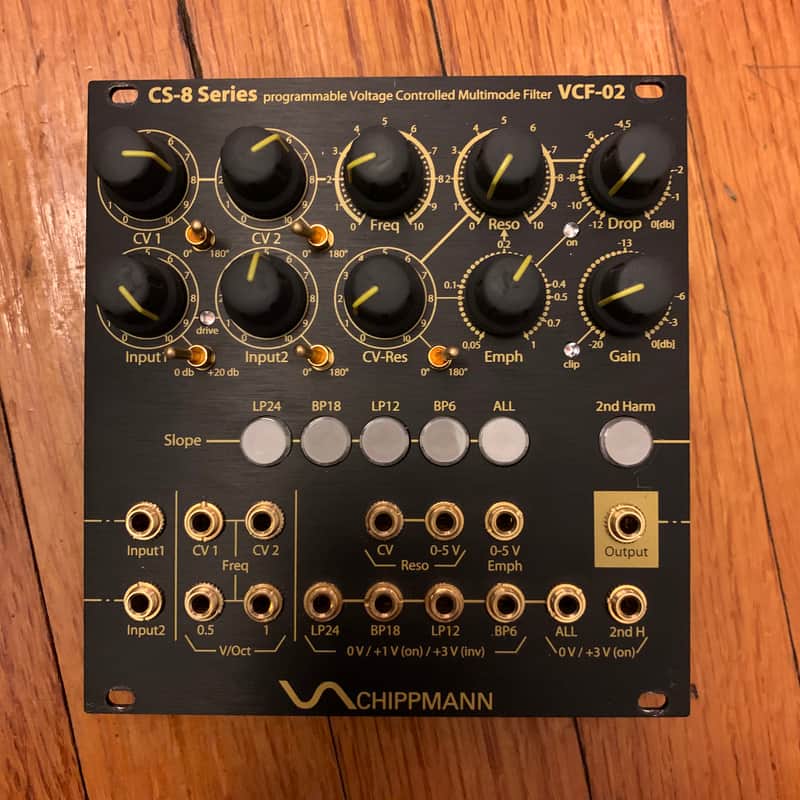 Schippmann CS-8 Series VCF-02 Eurorack Multimode Filter Module image 1