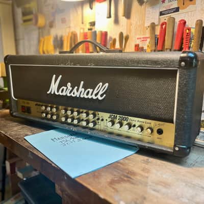 Marshall JCM 2000 TSL 100 Triple Super Lead 3-Channel 100-Watt Guitar Amp Head 2000s - Black image 12