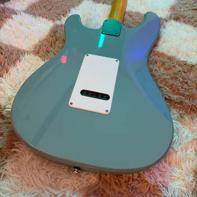 PRS SE Silver Sky Stone Blue Loaded Body / Project Guitar w/ Non-Original Neck image 5