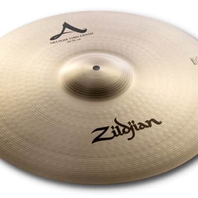 Zildjian 16" A Medium Thin Crash Cymbal image 4
