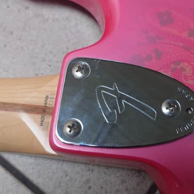 Fender Paisley Stratocaster 72 Made.in Japan 1995 - Pink Paisley image 13