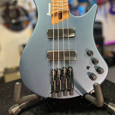 Ibanez EHB Ergonomic Headless Bass Guitar - Arctic Ocean Matte Auth Deal! 995 GET PLEK’D! image 3
