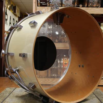 1970s Sonor Phonic Outfit in Metallic Silver 16x22 9x13 10x14 16x16 image 7