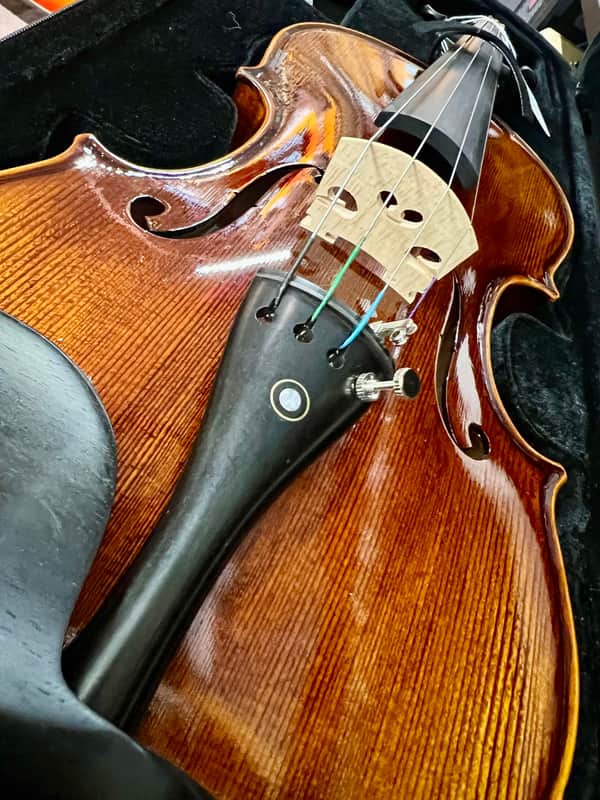 Stagg VN-4/4 HG - High Gloss SOLID Violin image 1