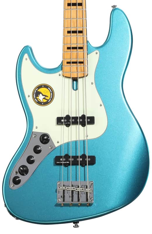 Sire Marcus Miller V7 2nd Generation Alder 4-string Left-handed Electric Bass Guitar - Tide Pool image 1