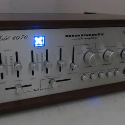 MARANTZ 4070 QUADRADIAL (QUAD) 4 INTEGRATED AMPLIFIER FULLY SERVICED RECAPPED A+ image 4