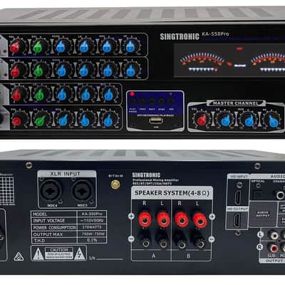 Complete Home Karaoke System 2000W via Unlimitted Youtube Songs image 2