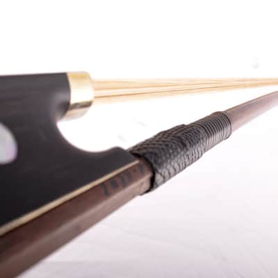 W. Renz Old Rare German Made Master 3/4 Violin Bow+Hard Case~Fully serviced&Ready to Play~Top Price! image 11
