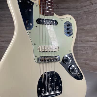 Fender '62 Reissue Jaguar Made in Japan 1993 - Vintage White image 2