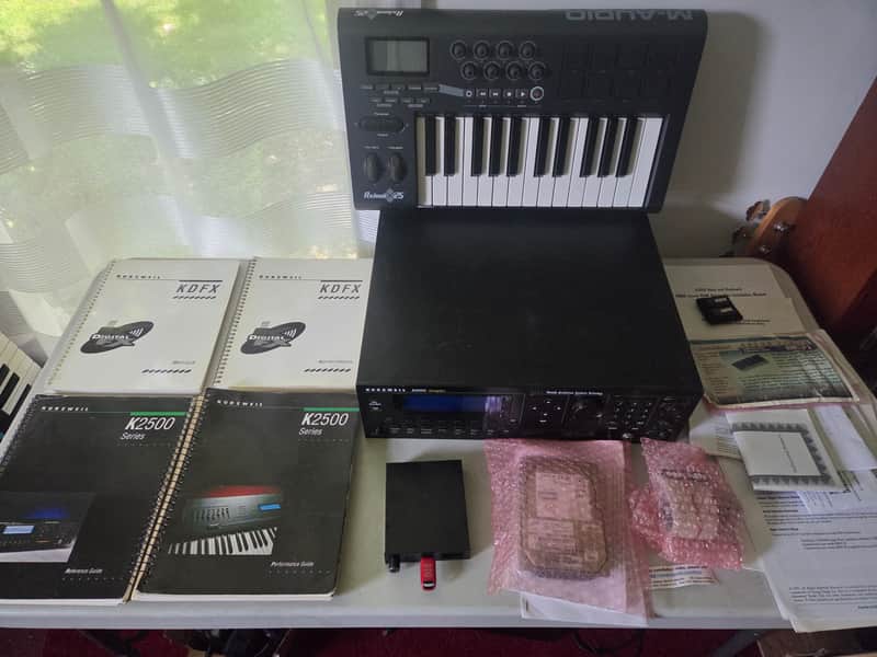 KURZWEIL K2500RS Digital Sampler. FULLY LOADED! Includes the extremely rare KDFX option image 1