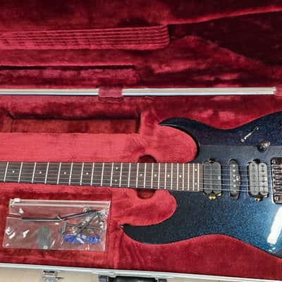 Ibanez Prestige RG1570 TEAM J CRAFT Cosmic Blue Wizard Edge Pro HSH Super Strat FujiGen MIJ Japan RG Guitar image 2