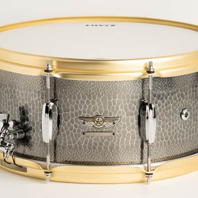 Tama TAS1465H STAR Reserve Snare Drum Vol.7 Hand Hammered Aluminum 14"×6.5" image 1