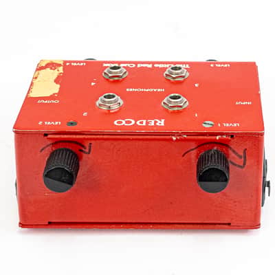 Redco The Little Red Cue Box – Passive 4-Channel Headphone Cue Mixer image 3
