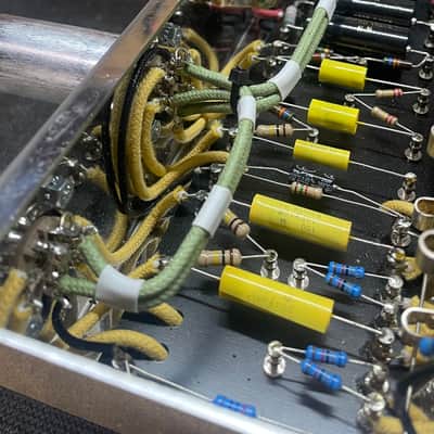 Handwired 5E3 Clone Fender Deluxe Chassis w/tubes image 5