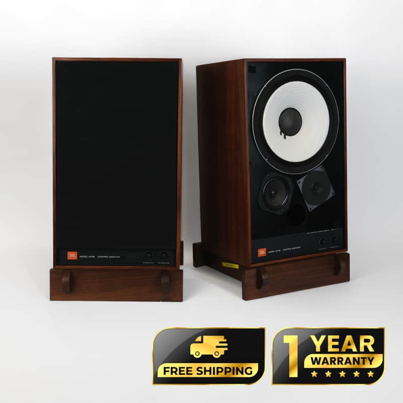 JBL 4311 Speakers (Pair) – Vintage Control Monitor – Professionally Restored – Fully Tested – 1-Year Warranty image 1
