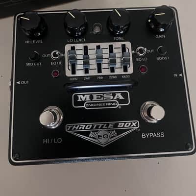 Mesa Boogie Throttle Box EQ Overdrive Pedal 2010s - Black image 2