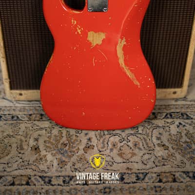 Fender Precision Bass 1964 - Fiesta Red image 10