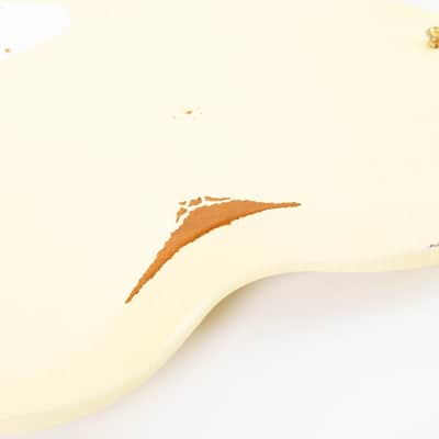 Gibson Custom Shop Historic SG Custom 3 PU 2019 - Classic White Heavy Aged image 20