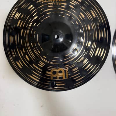 Meinl 14" Classics Custom Dark Hi-Hat (Pair) 2014 - Present - Dark image 2