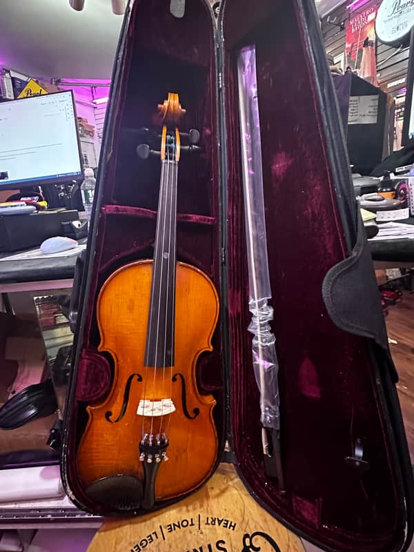 Copy Of Antonius Stradivarius 15.5" Viola 'Faciebat Cremona 1713' Made in Romania 1992 image 1