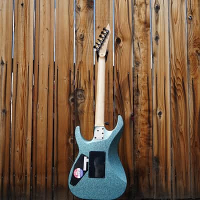ESP Custom Shop Original M-II DLX Ebony Board   Granite Sparkle Satin 6-String w/ Case (2025) Bild 3