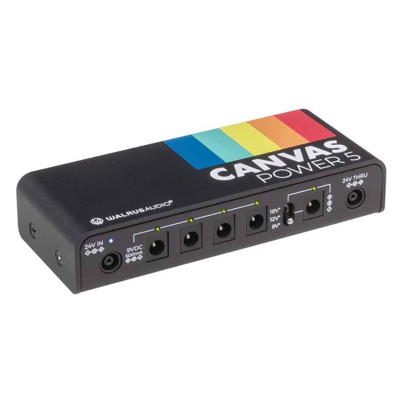 Walrus Audio Canvas Power 5 Effects Pedal Power Supply image 1