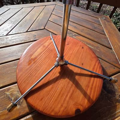 Vintage 1960s Whitehall (Made by Pearl) 14"x5" Blue Sparkle Snare, Stand, and Case image 15