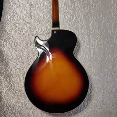 Ibanez AF75-BS Artcore 2013- Brown Sunburst image 4