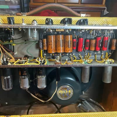 Fender Deluxe 5E3 Narrow Panel 15-Watt 1x12" Guitar Combo 1955 - 1960 !video! image 12