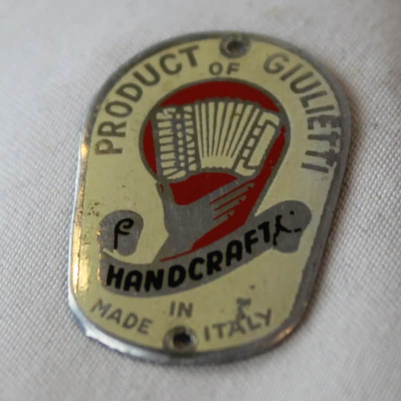 Accordion Part - Giulietti 127 Handcraft (Made in Italy) image 1