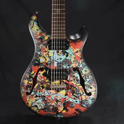 PRS SE Ed Sheeran Hollowbody I Piezo Baritone Electric Guitar - Cosmic Splash 265 image 9