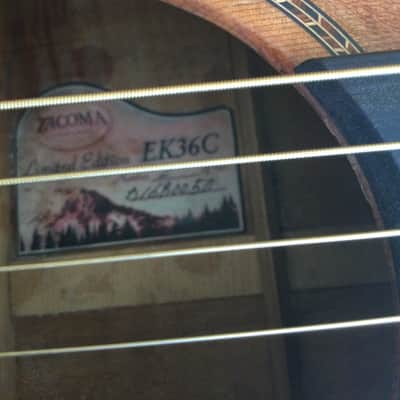 Tacoma EK36c 2003 natural, gloss back, satin top image 4