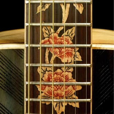 Blueberry Handmade Acoustic Guitar Grand Concert with Balinese Rosewood and Balinese Koa image 5