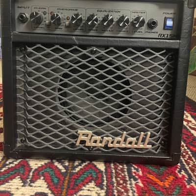Randall RX15M 2-Channel 12-Watt 1x6.5" Guitar Practice Amp 2010s - Black image 1