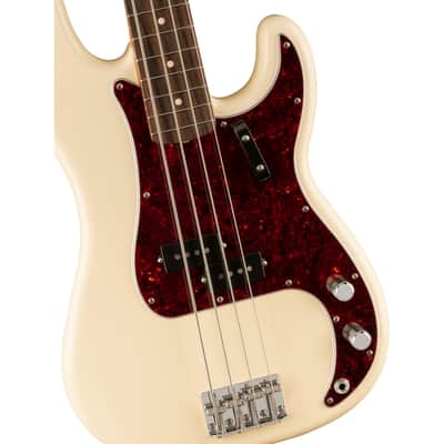 Fender Vintera II '60s Precision Bass Guitar - Olympic White image 3