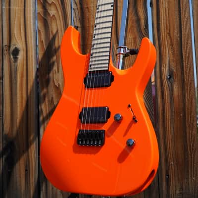 ESP CUSTOM SHOP M-II CTM/M Neon Orange 6-String Electric Guitar w/ Hard Case (2025) image 1